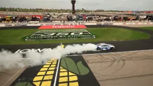 Ty Gibbs holds on to win NASCAR Cup Series race in Iowa