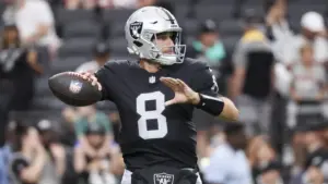 Kubiak mum on Raiders starter as Fernando Mendoza struggles