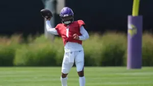 Vikings name Kyler Murray starting QB over J.J. McCarthy