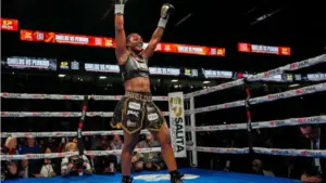 Claressa Shields eyes Britain’s Price after stopping Kaye Scott to reclaim titles