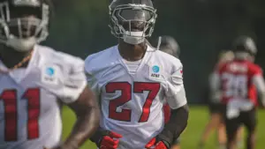 Falcons edge rusher James Pearce suspended 8 games by NFL