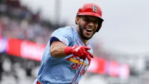 Who exactly is Joshua Baez, the Cardinals rookie who made MLB history with 3 homers in his first 3 at-bats?