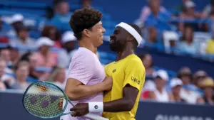 Ben Shelton beats Frances Tiafoe to reach first US Open final